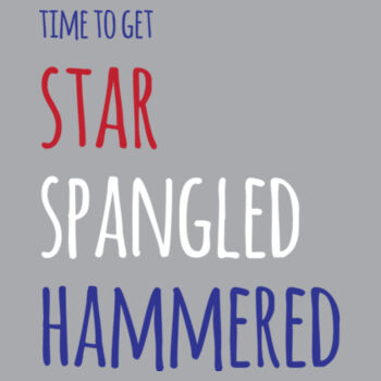 Star Spangled Hammered Design