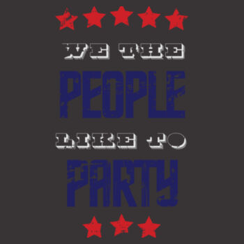 Party People Ladies Tank Design