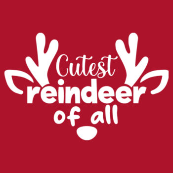 Cutest Reindeer of All Toddler Design