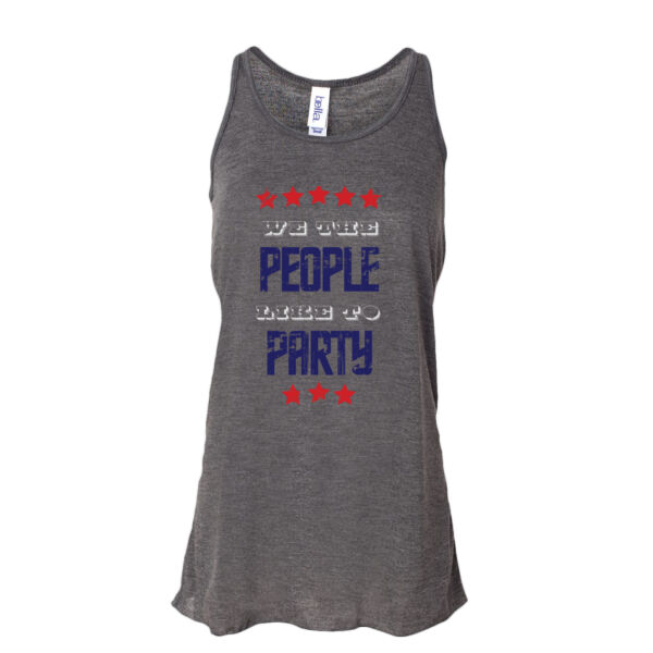 Party People Ladies Tank Thumbnail
