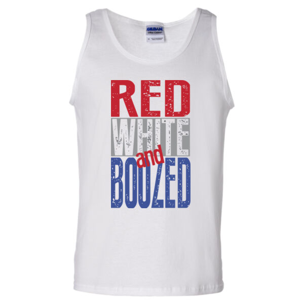Red White and Boozed Mens Tank Thumbnail
