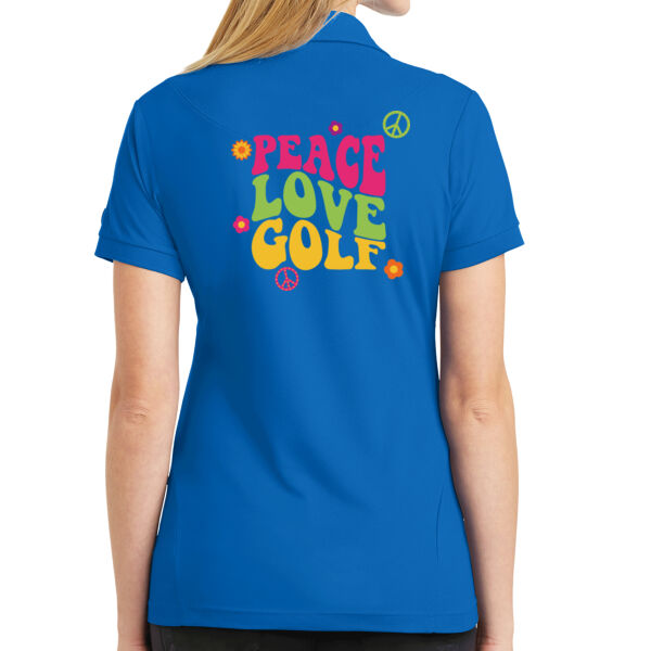 Peace Love Golf Polo Thumbnail