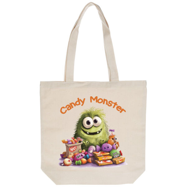 Green Candy Monster Tote Thumbnail