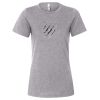 Women’s Relaxed Fit Heather CVC Tee Thumbnail