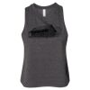 Women's Racerback Crop Tank Thumbnail