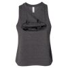 Women's Racerback Crop Tank Thumbnail