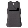 Women's Racerback Crop Tank Thumbnail