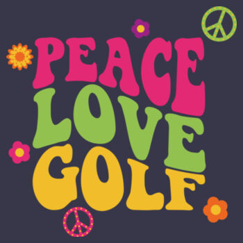 Peace Love Golf Tank Design