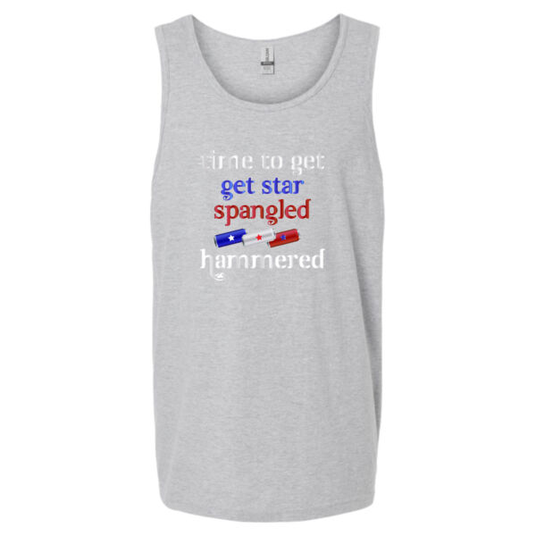 Star Spangled Hammered Men's Tank Thumbnail