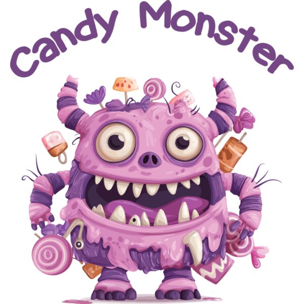 Candy Monster Pink Monster Thumbnail