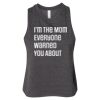 Women's Racerback Crop Tank Thumbnail