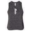 Women's Racerback Crop Tank Thumbnail